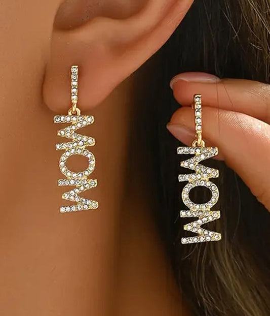 MOTHER THEME EARRING - MOM